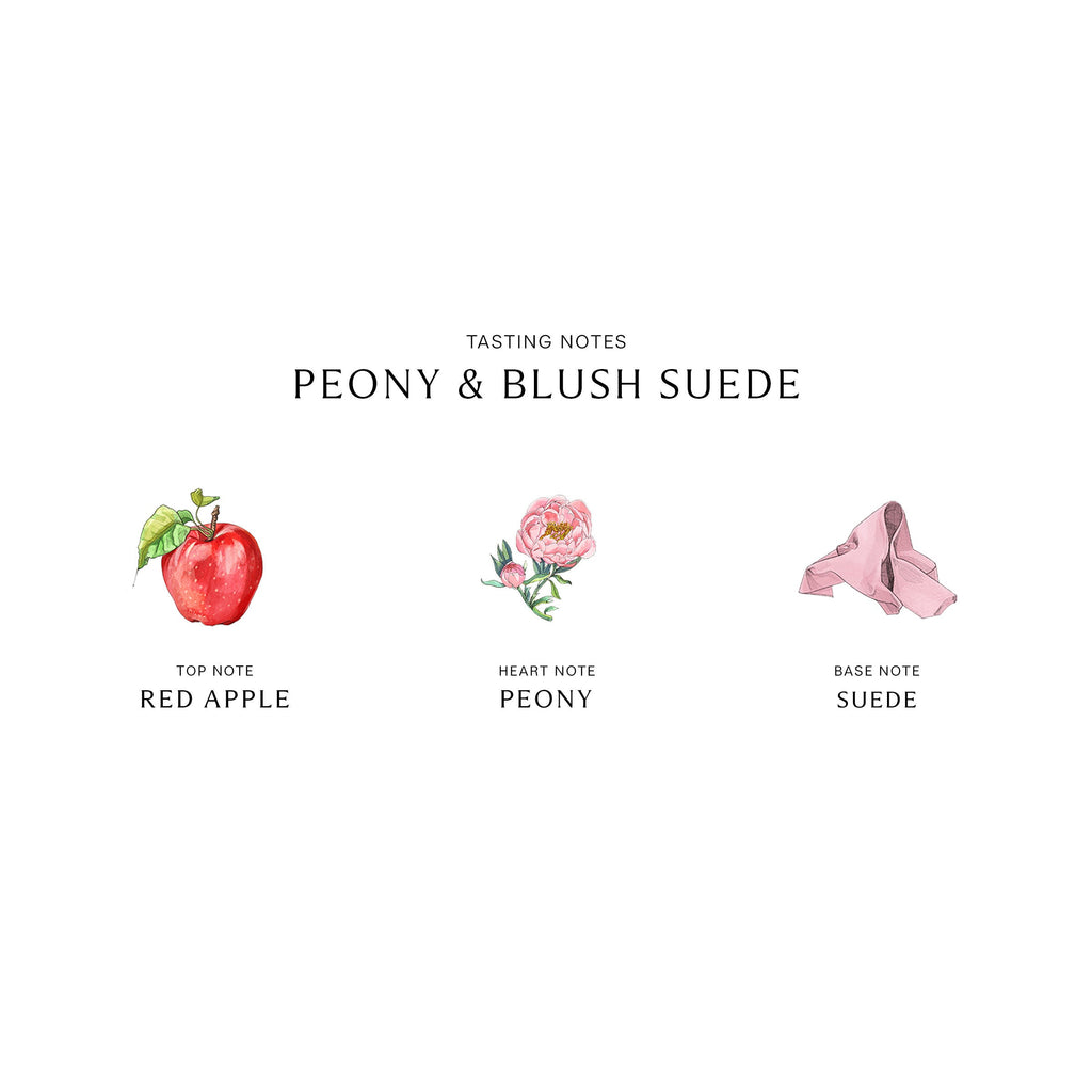 Peony and Blush Suede Cologne