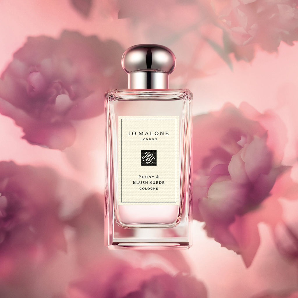 Peony and Blush Suede Cologne