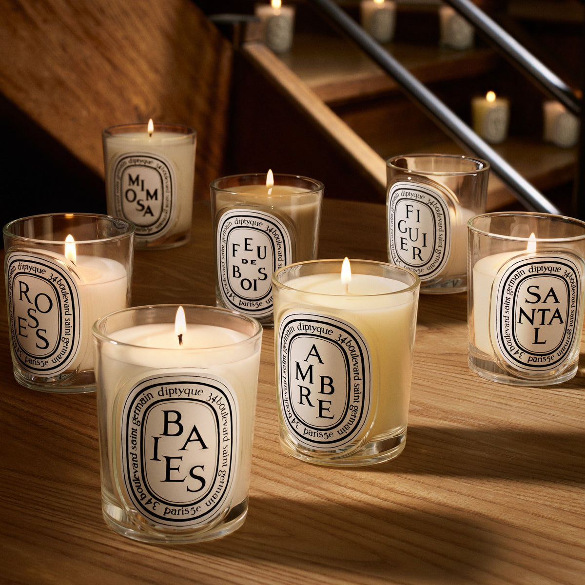 Ambre (Amber) Scented Candle