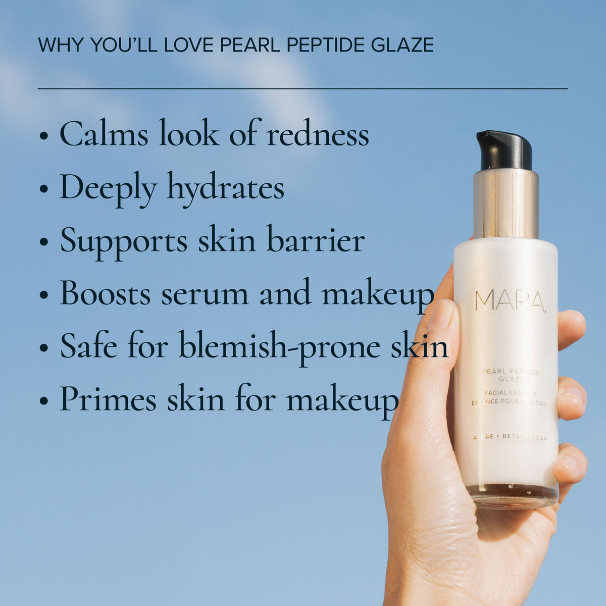Pearl Peptide Glaze Hydrating Facial Essence