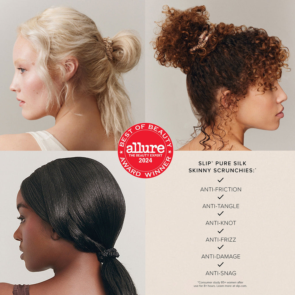 Slip x Bluemercury Pure Silk Skinny Scrunchie Cracker (Limited Edition)