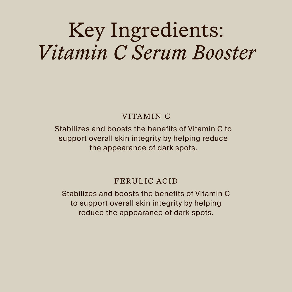 Vitamin C Serum Booster
