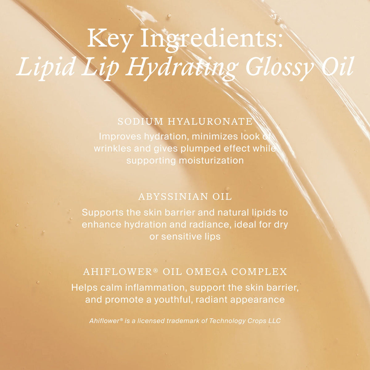 Lipid Lip Hydrating Glossy Oil