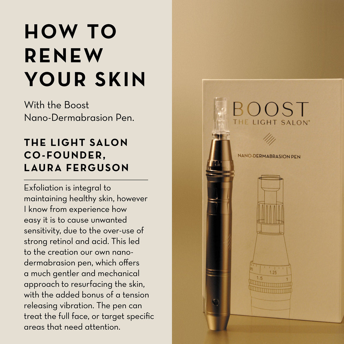 Boost Nano-Dermabrasion & Nano-Infusion Pen