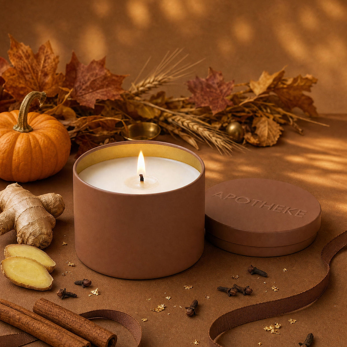 Pumpkin Ginger Mini Scented Candle Tin (Limited Edition)