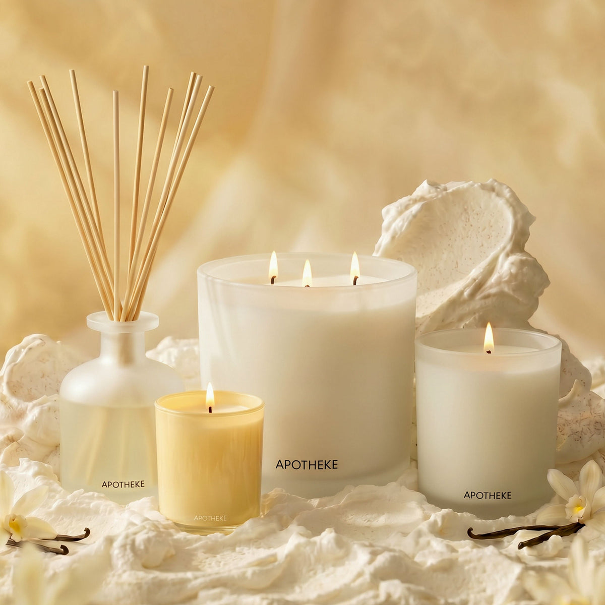 Vanilla Cream Mini Scented Candle Tin (Limited Edition)