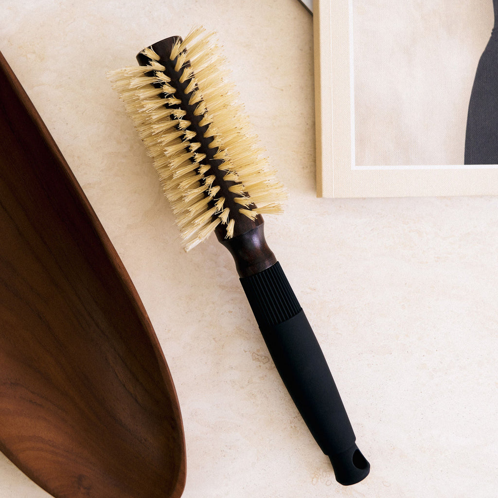 Pre-Curved Blowdry Hairbrush