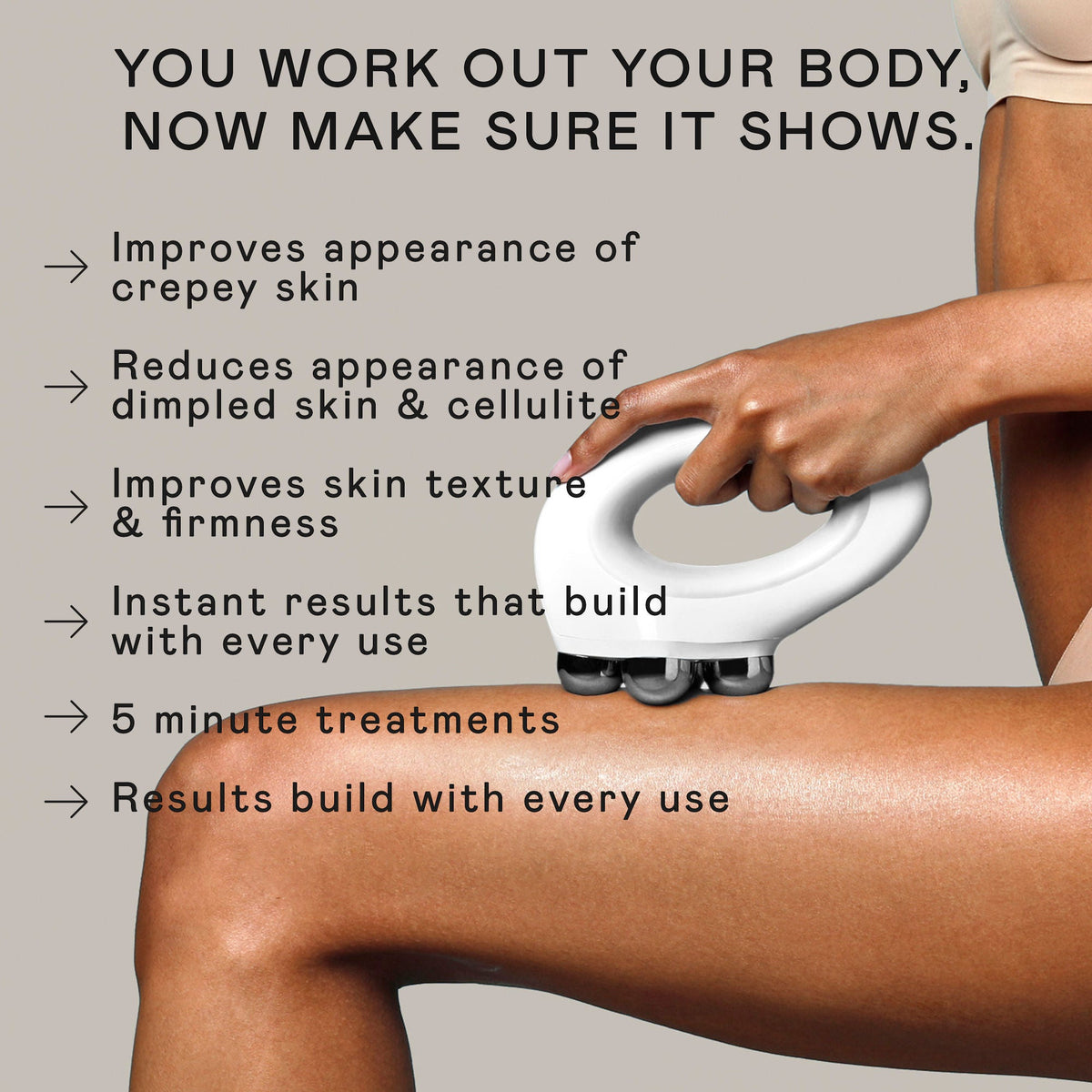 NuBODY Starter Kit Smooth & Tone Full Body Microcurrent Device