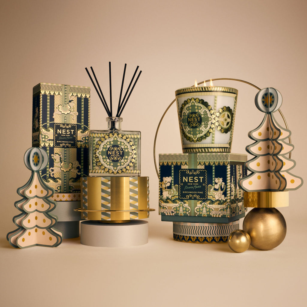 Nest New York x Pierre Marie Birchwood Pine 3-Wick Candle (Limited Edition)