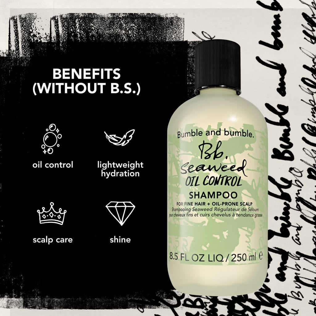 Seaweed Oil Control Shampoo for Fine Hair and Oily Scalp