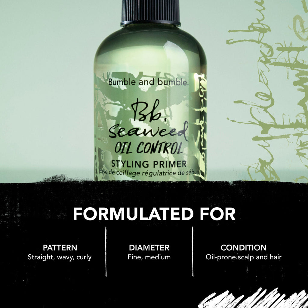 Seaweed Oil Control Styling Primer for Fine Hair and Oily Scalp