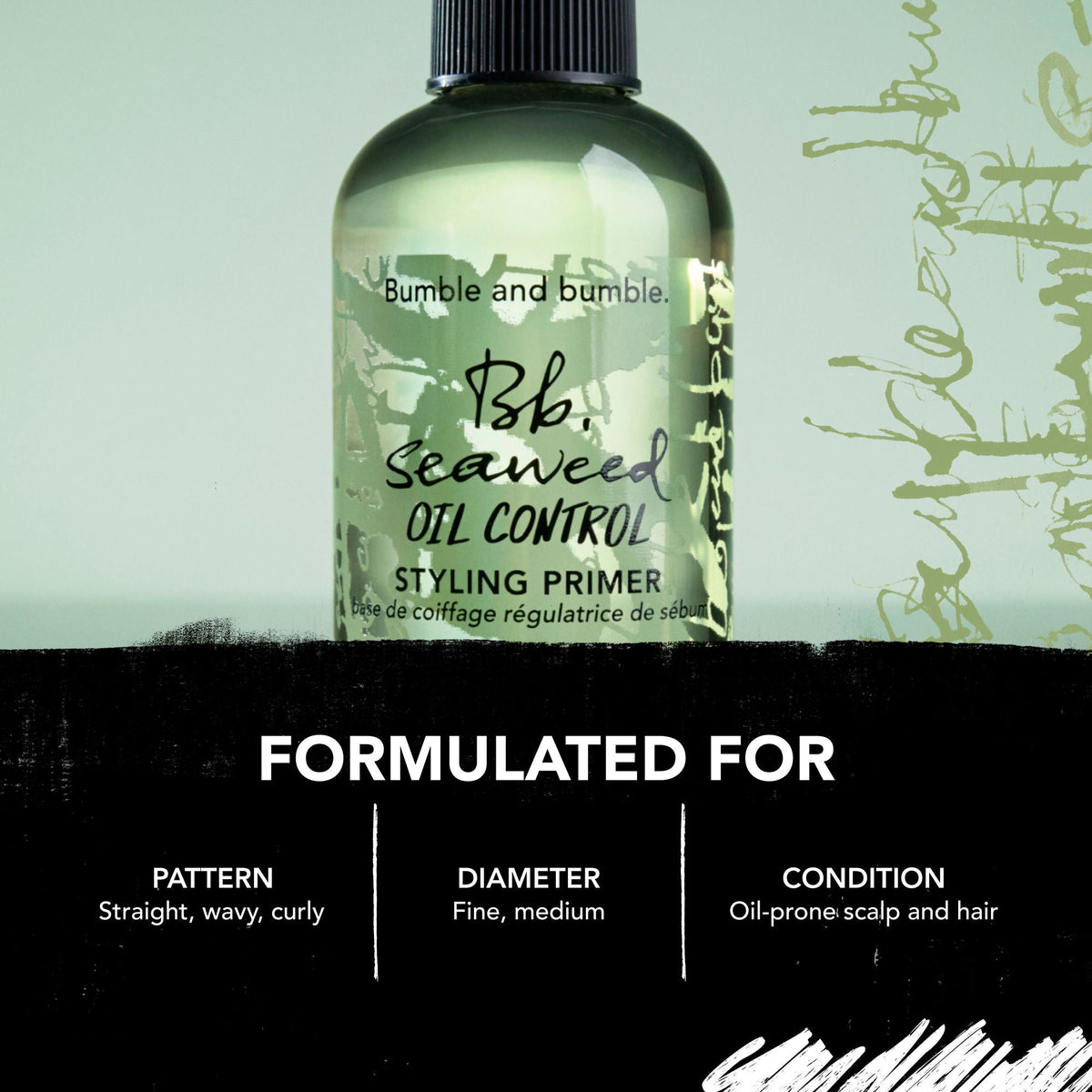 Seaweed Oil Control Styling Primer for Fine Hair and Oily Scalp
