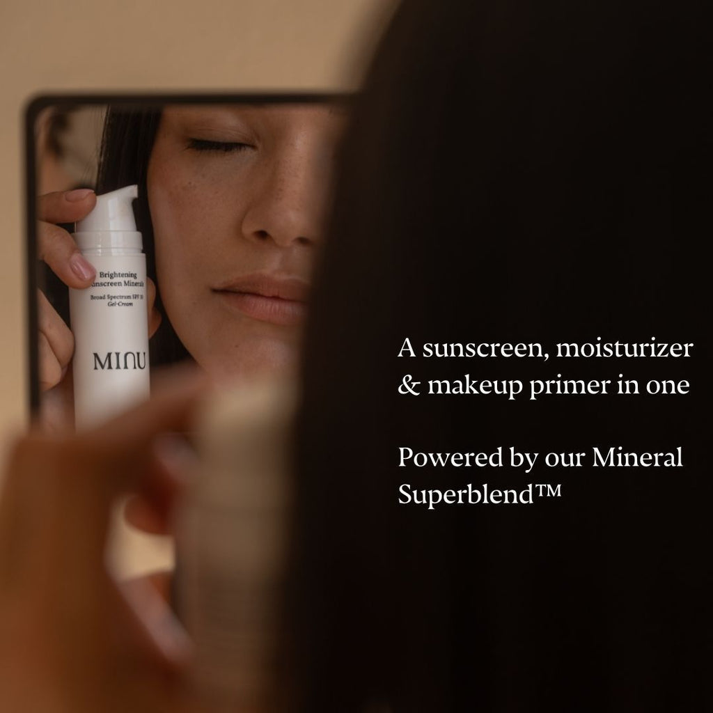Brightening Sunscreen Minerals Broad Spectrum Gel-Cream SPF 30