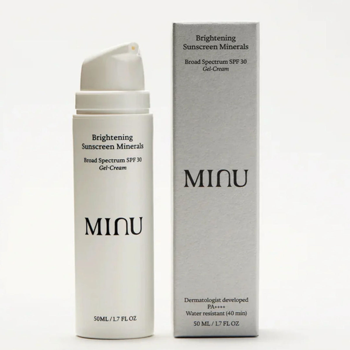 Brightening Sunscreen Minerals Broad Spectrum Gel-Cream SPF 30