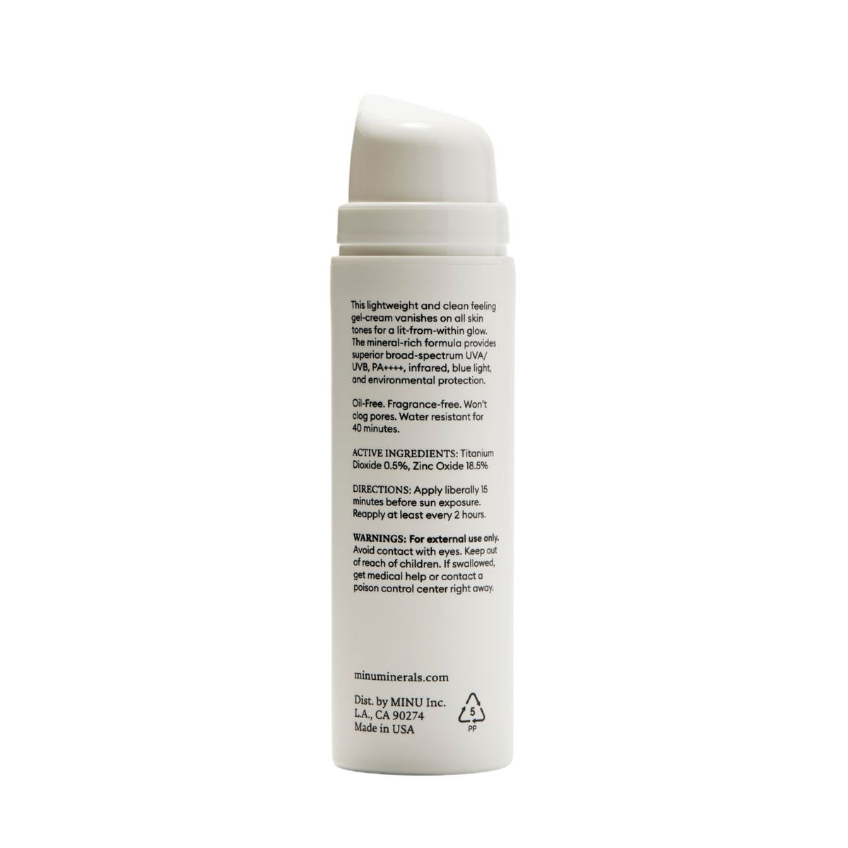 Brightening Sunscreen Minerals Broad Spectrum Gel-Cream SPF 30