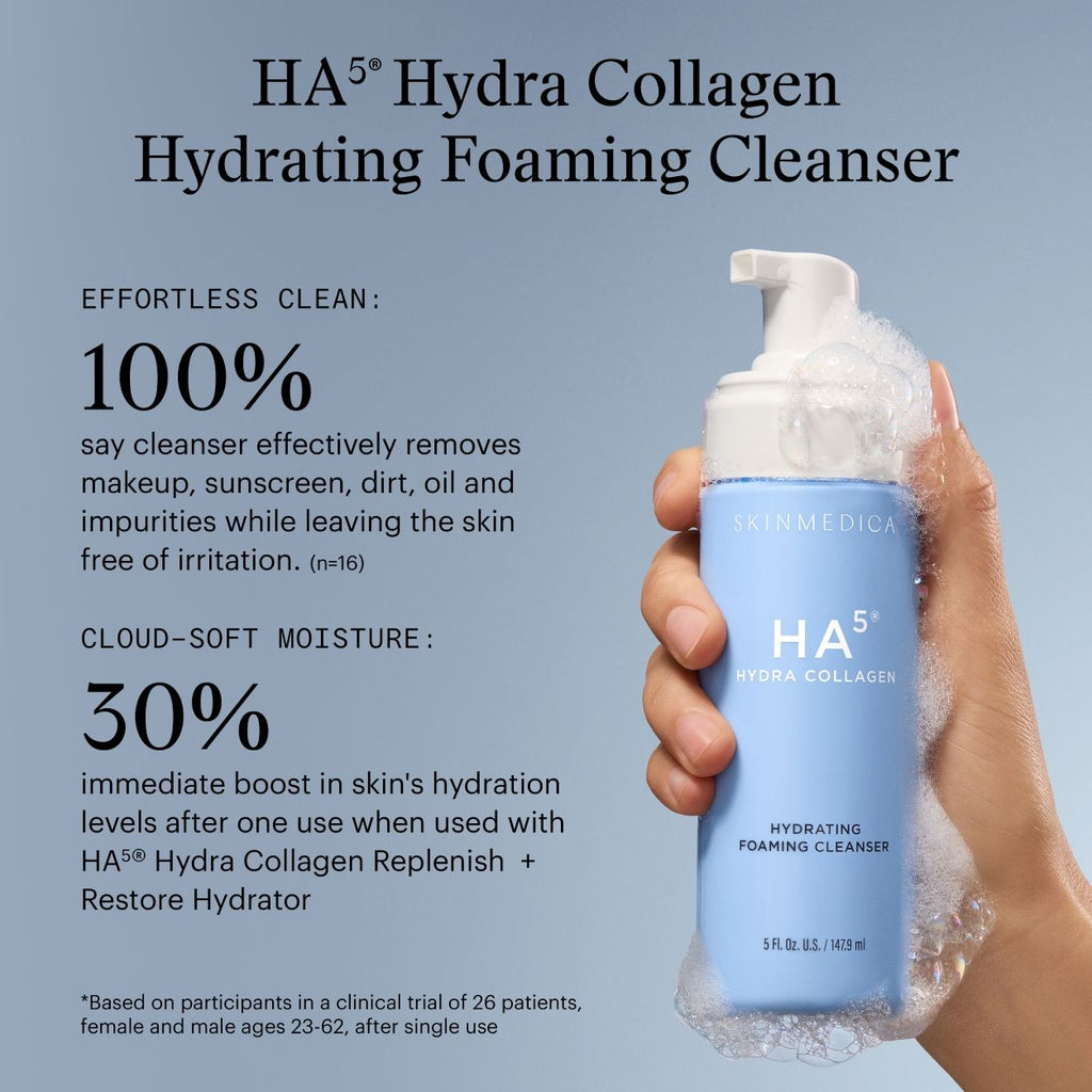 HA5 Hydra Collagen Foaming Cleanser with Vegan Collagen