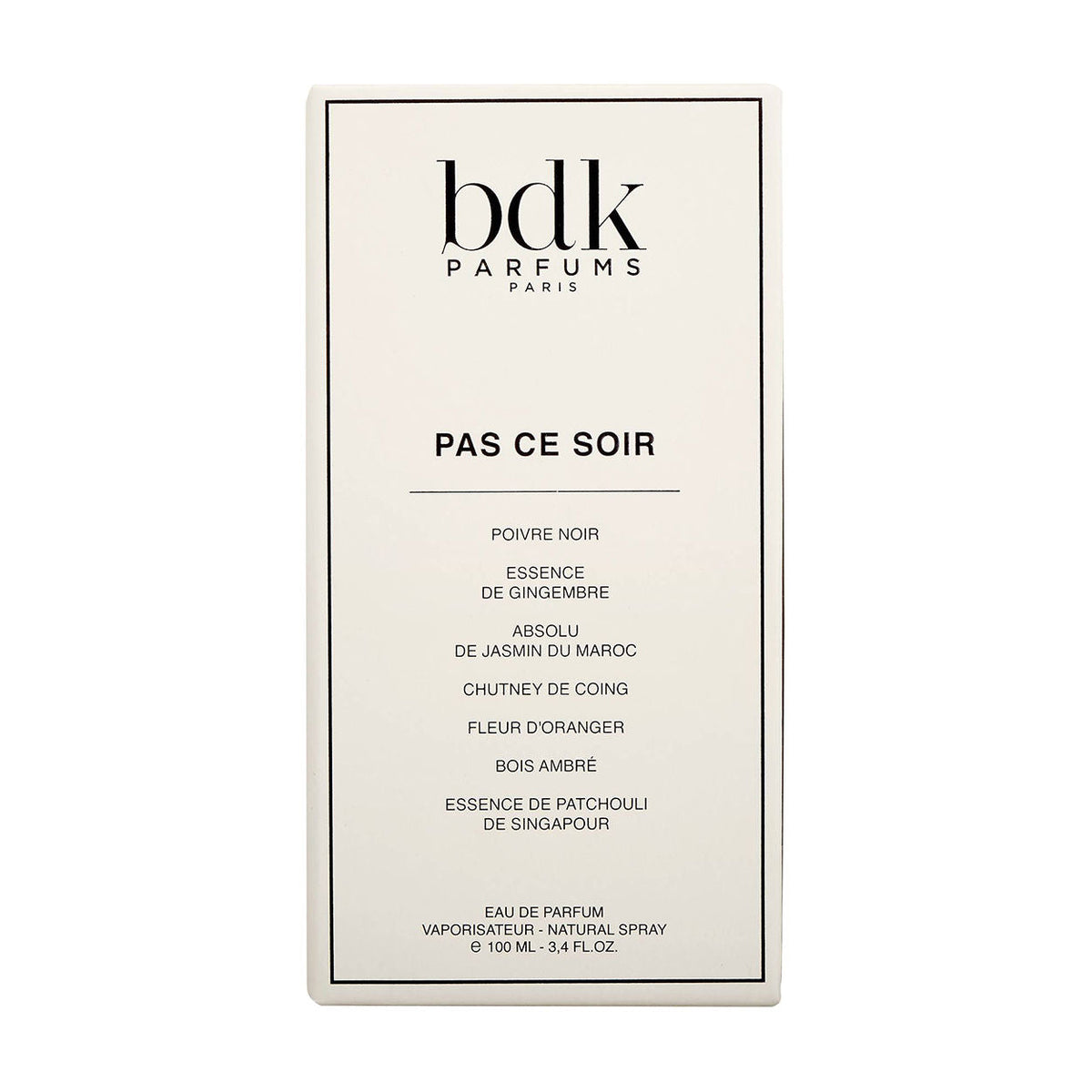 Pas Ce Soir Eau de Parfum