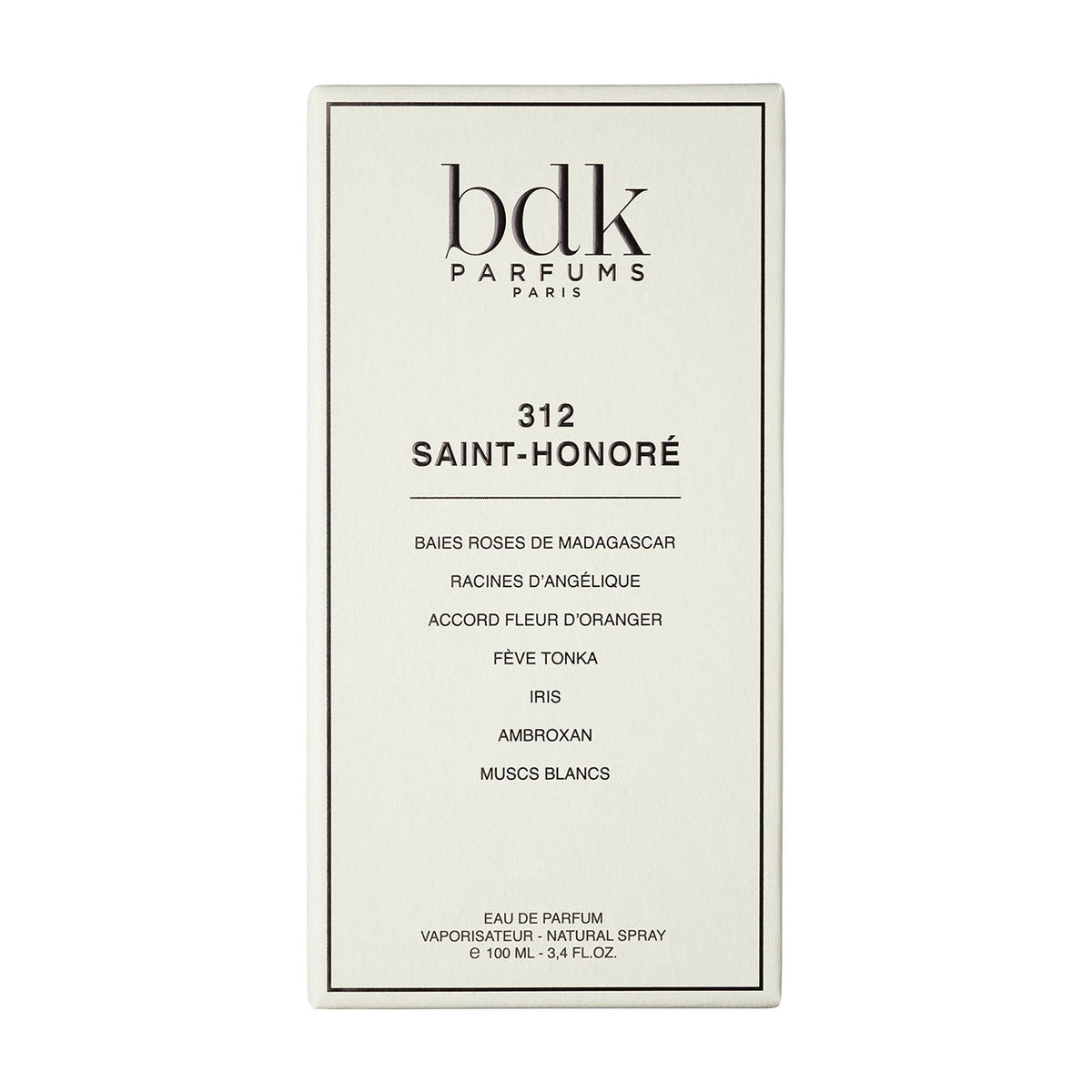312 Saint Honore Eau de Parfum