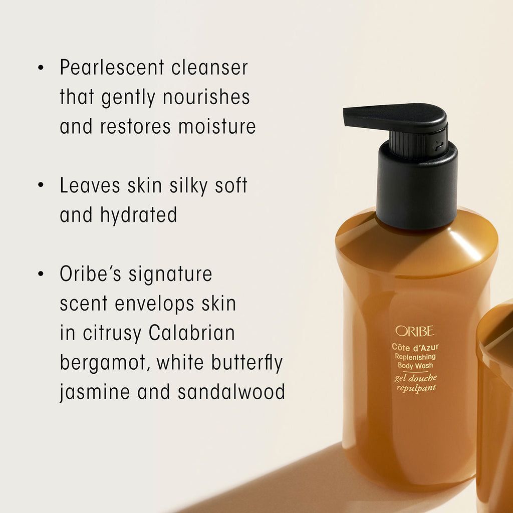 Cote d'Azur Replenishing Body Wash with Bergamot & Jasmine
