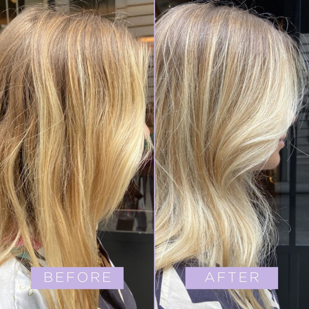 Shade Variation Shampoo With Florentina Iris Baby Blonde
