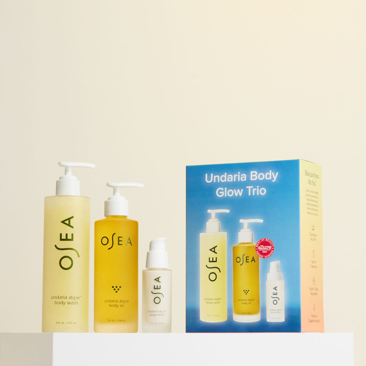 Undaria Body Glow Trio