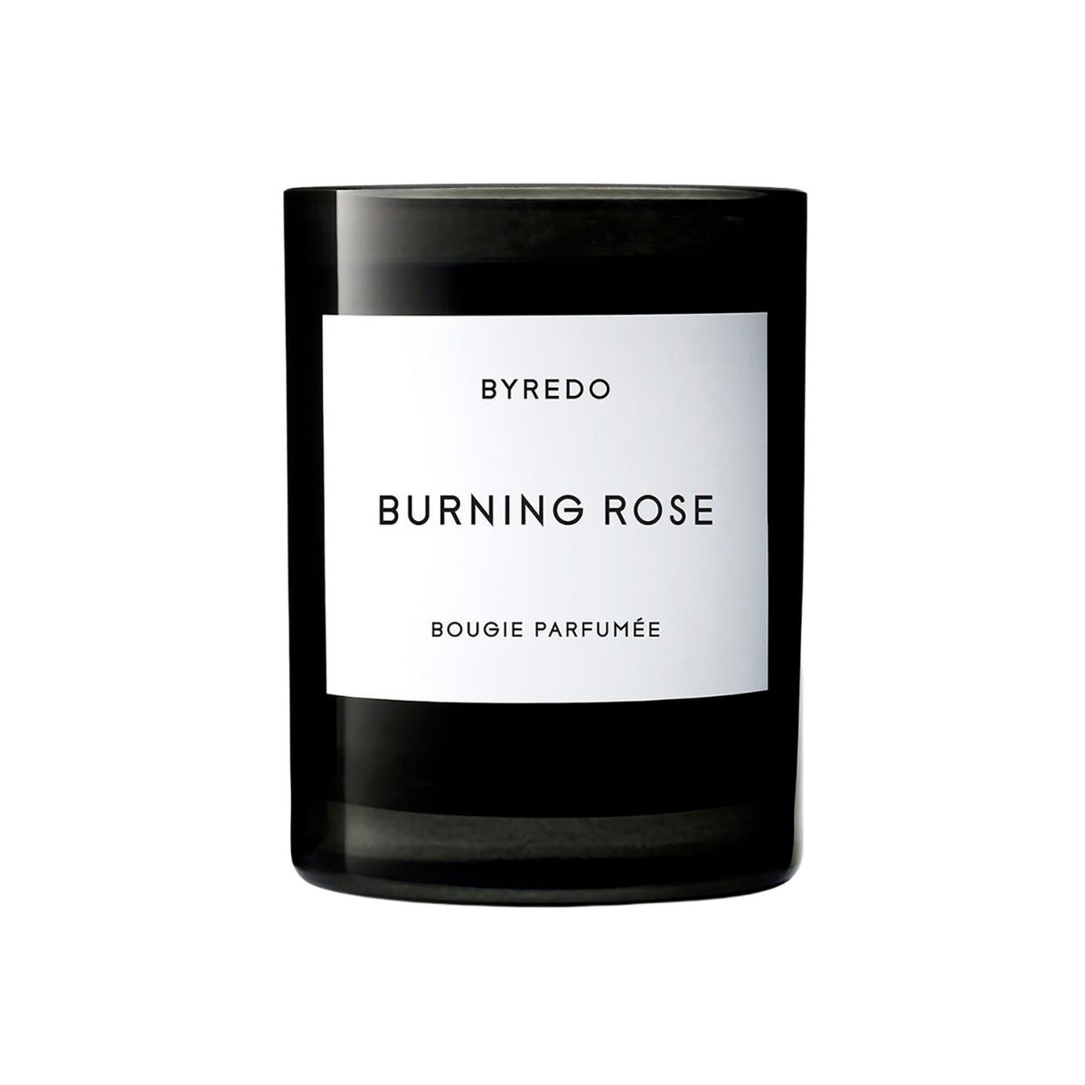 Burning Rose Candle