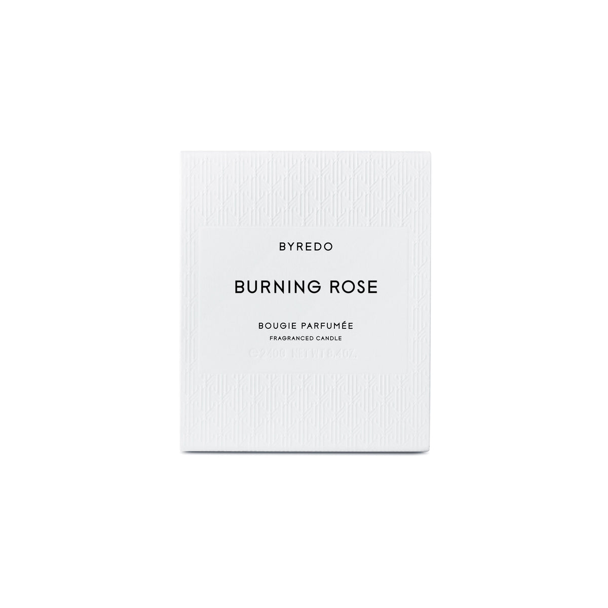 Burning Rose Candle