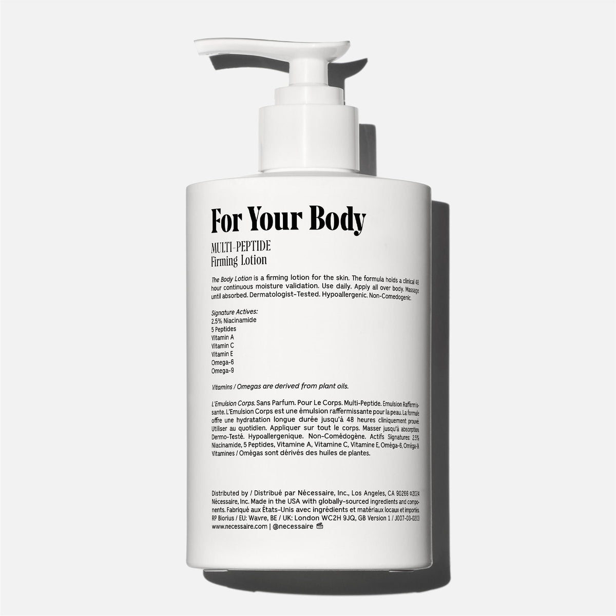The Body Lotion Fragrance-Free