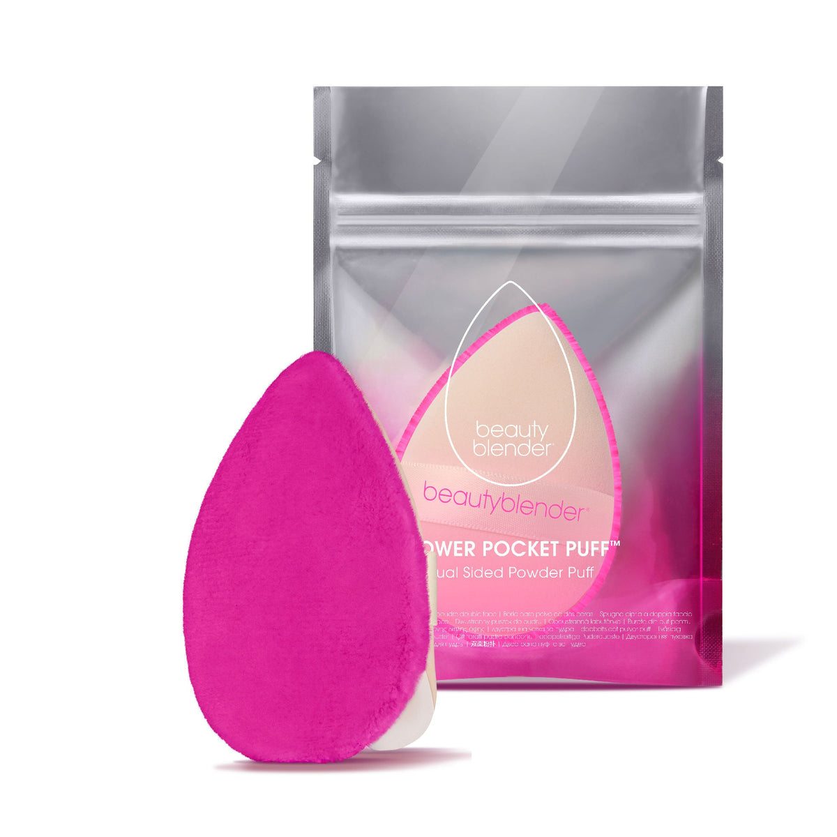 Power Pocket Puff Dual Sided Powder Puff