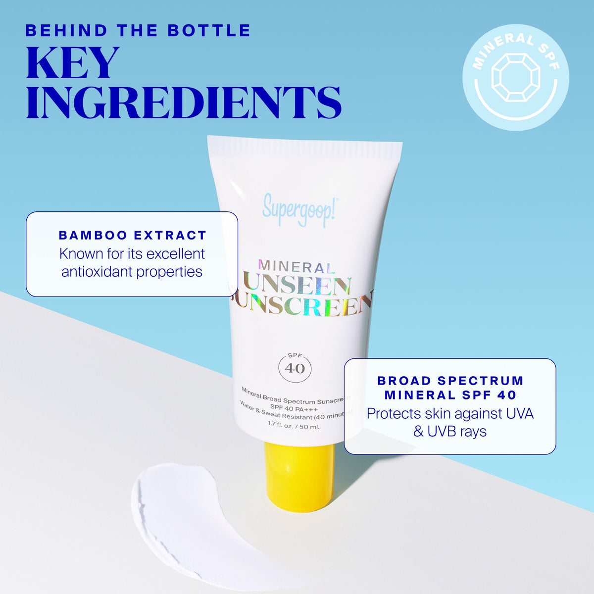 Mineral Unseen Sunscreen SPF 40