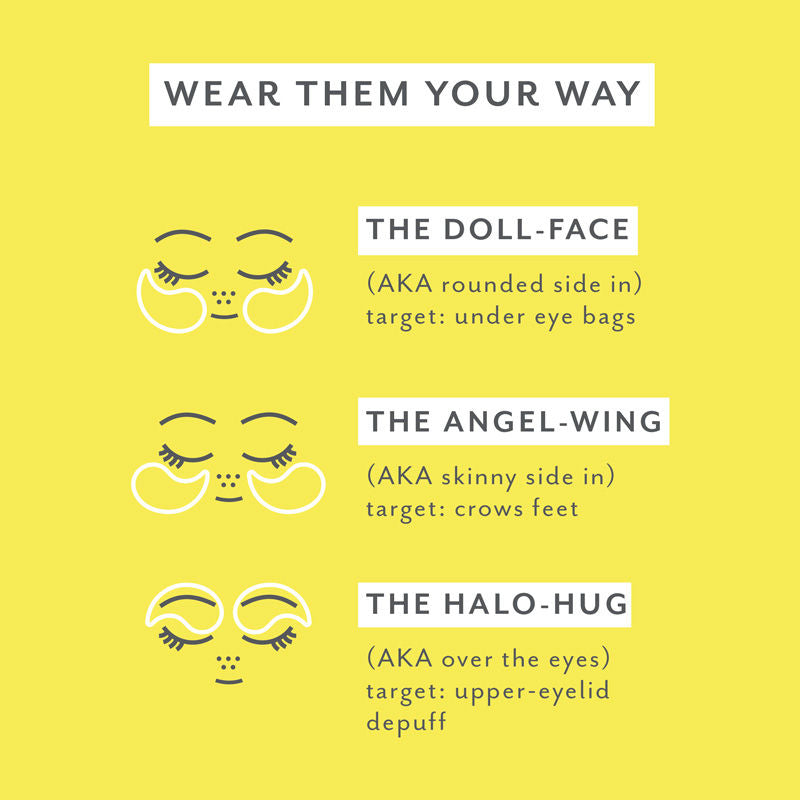 FlashPatch Illuminating Eye Gels