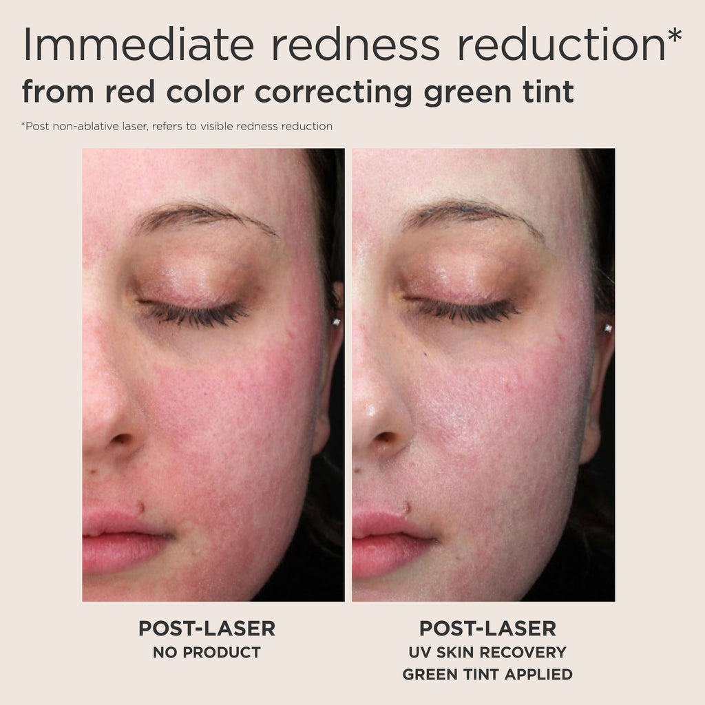 UV Skin Recovery Red Color Correcting Green Tint Broad Spectrum SPF 50