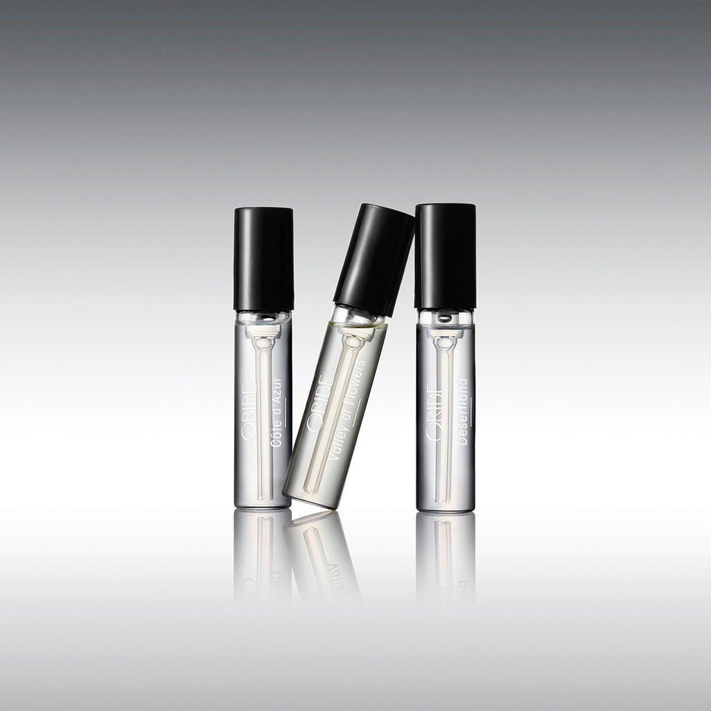 Oribe Fragrance Discovery Set - Côte d'Azur. Valley of Flowers & Desertland
