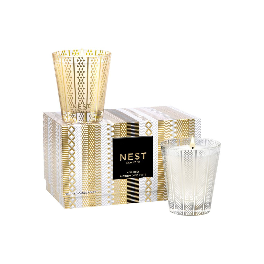 Holiday and Birchwood Pine Classic Candle Set (Limited Edition)