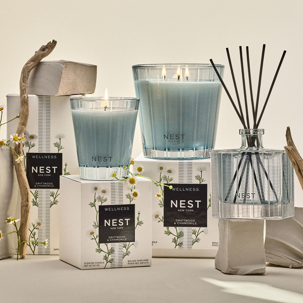 Driftwood & Chamomile Reed Diffuser