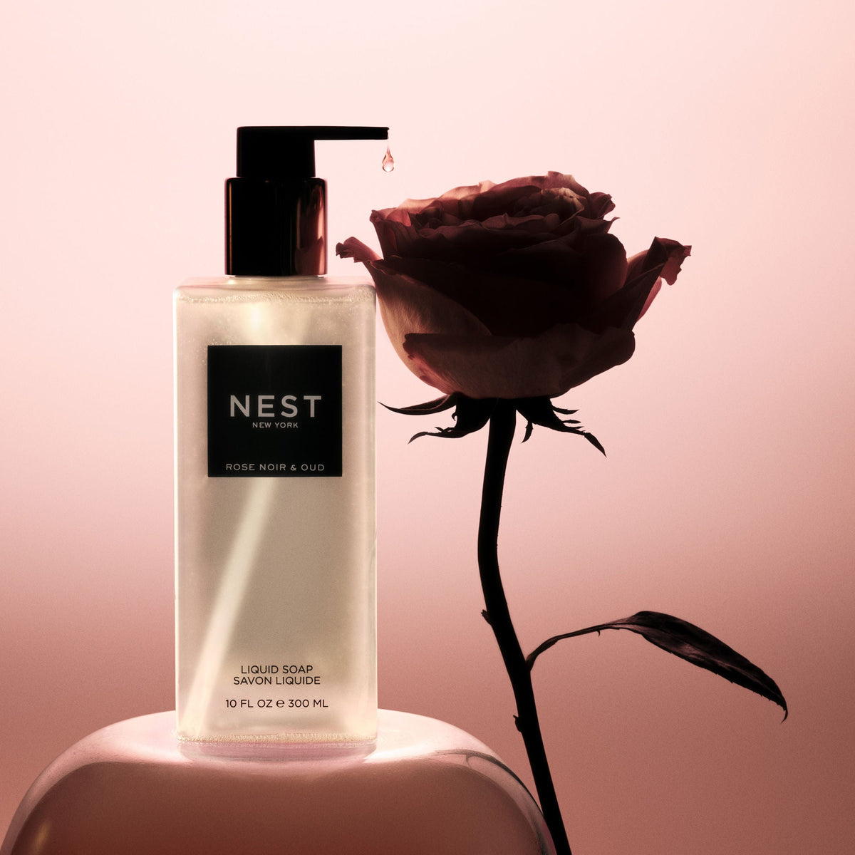 Rose Noir & Oud Liquid Soap