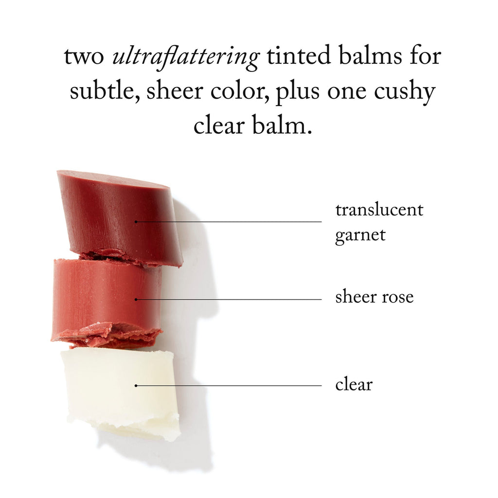 Clean Nourishing Lip Balm Trio