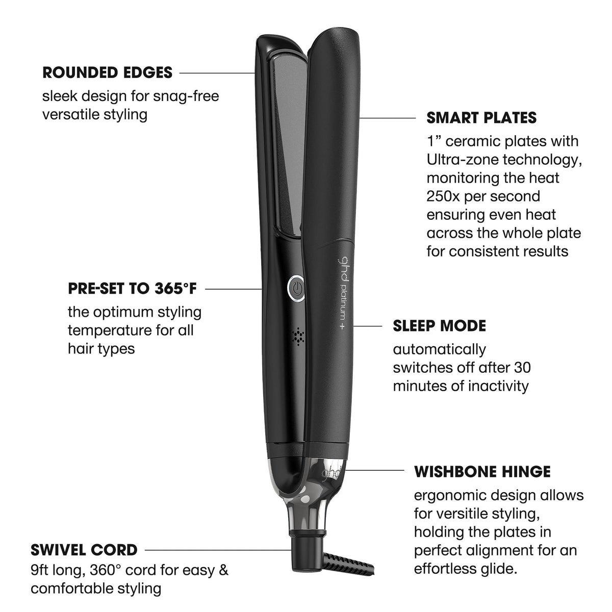 Platinum + Styler 1 Flat Iron