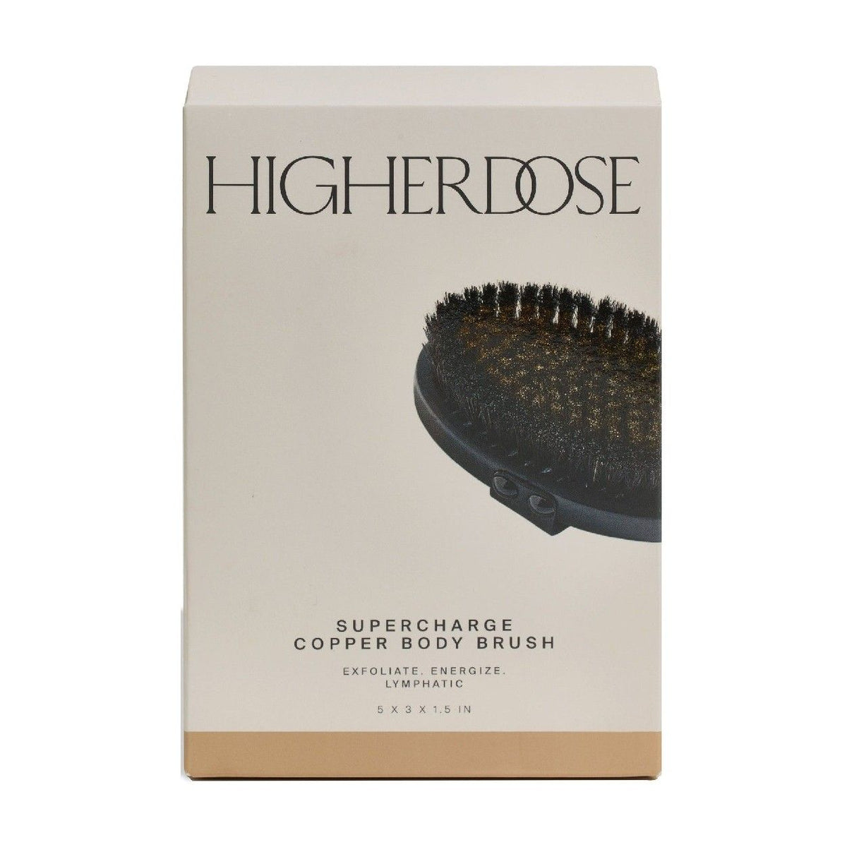 Supercharge Copper Body Brush