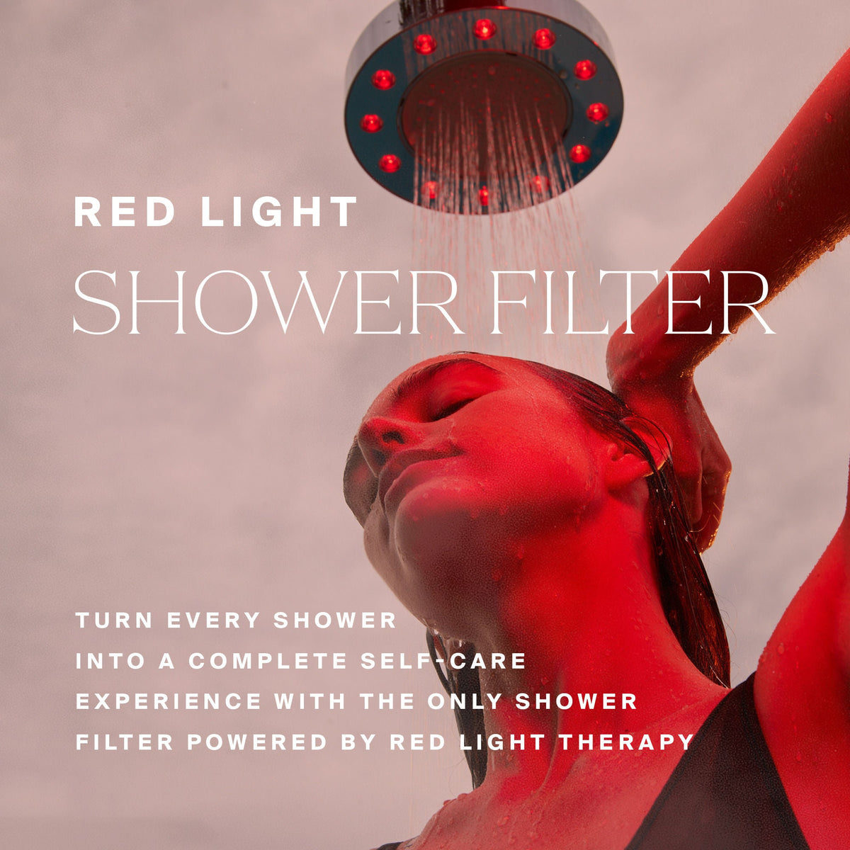 Red Light Shower Filter