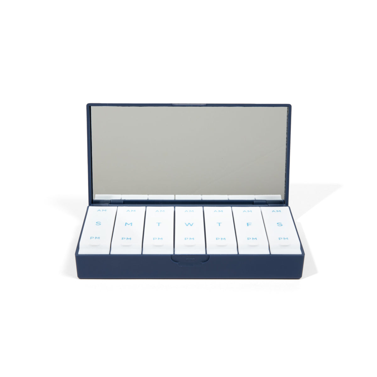Navy AM/PM Pill Box
