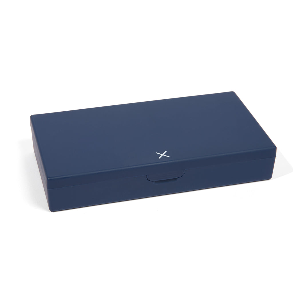 Navy AM/PM Pill Box