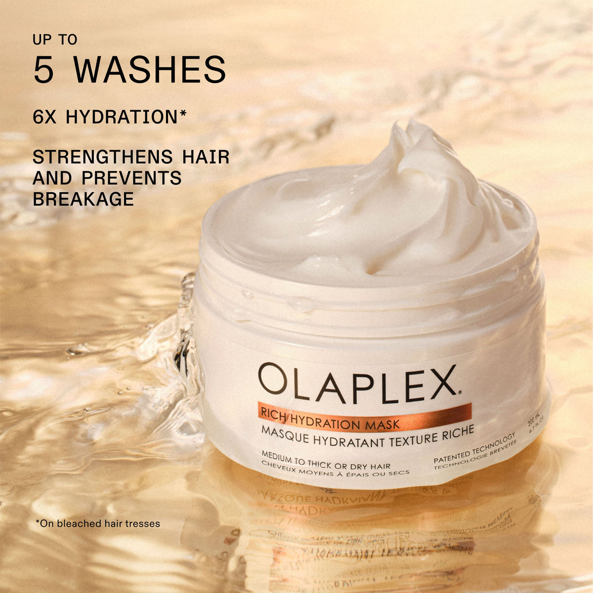 Rich Moisture Hydration and Anti-Frizz Hair Mask