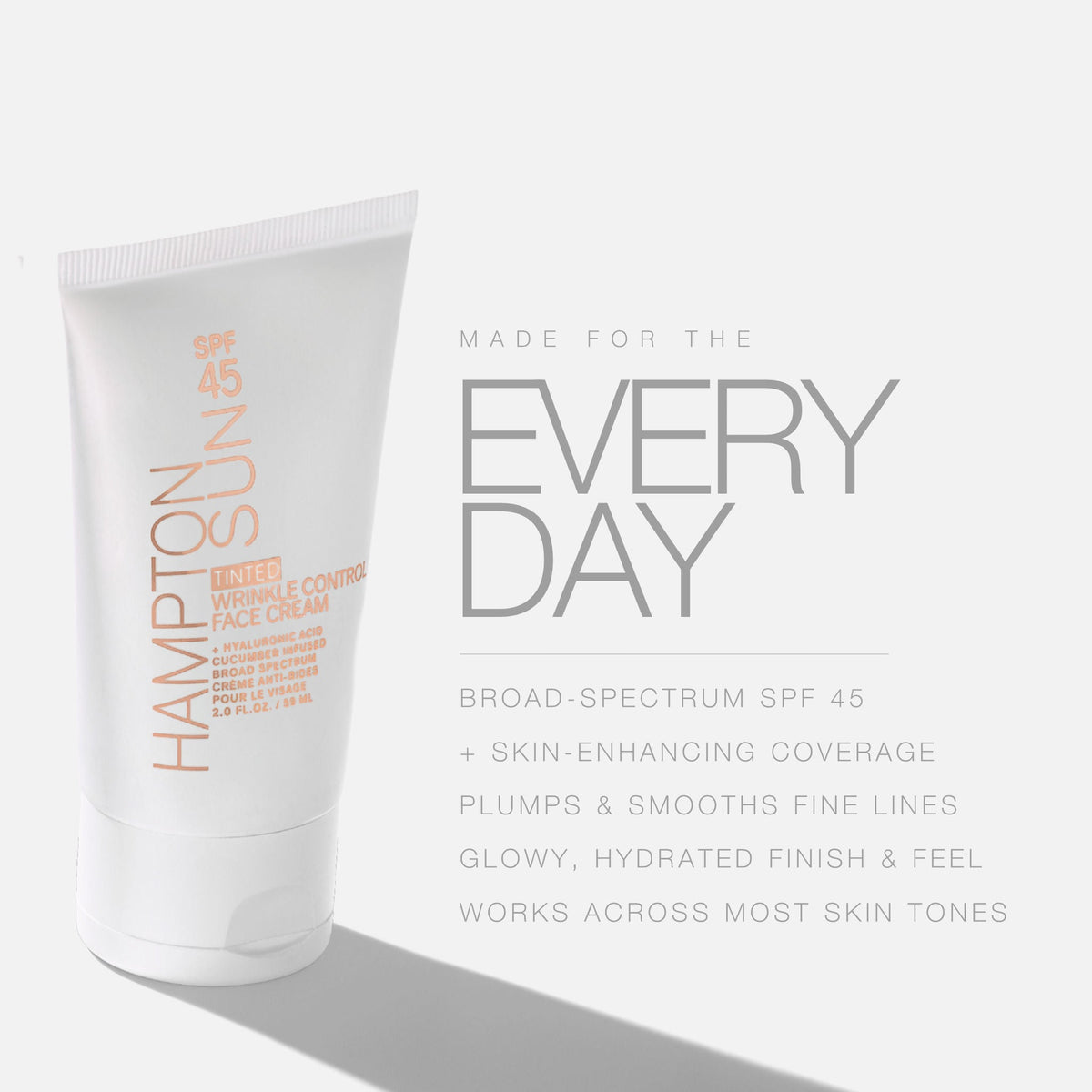 Tinted Wrinkle Control Face Cream SPF 45