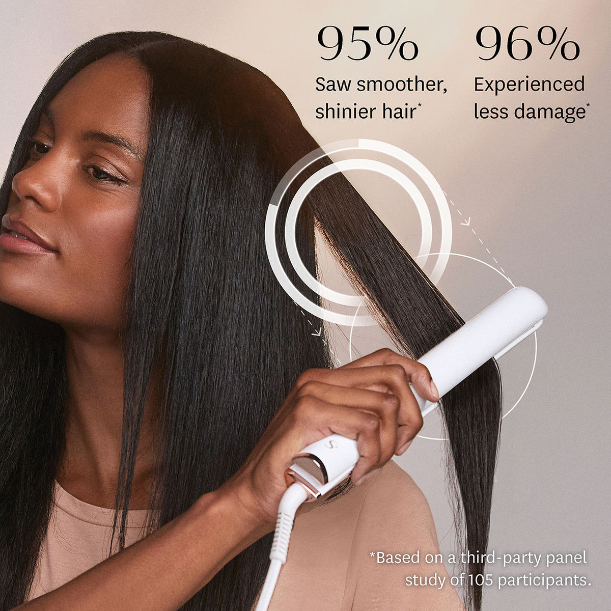 Single Pass StyleMax Professional 1 Flat Iron with Custom Heat Automation