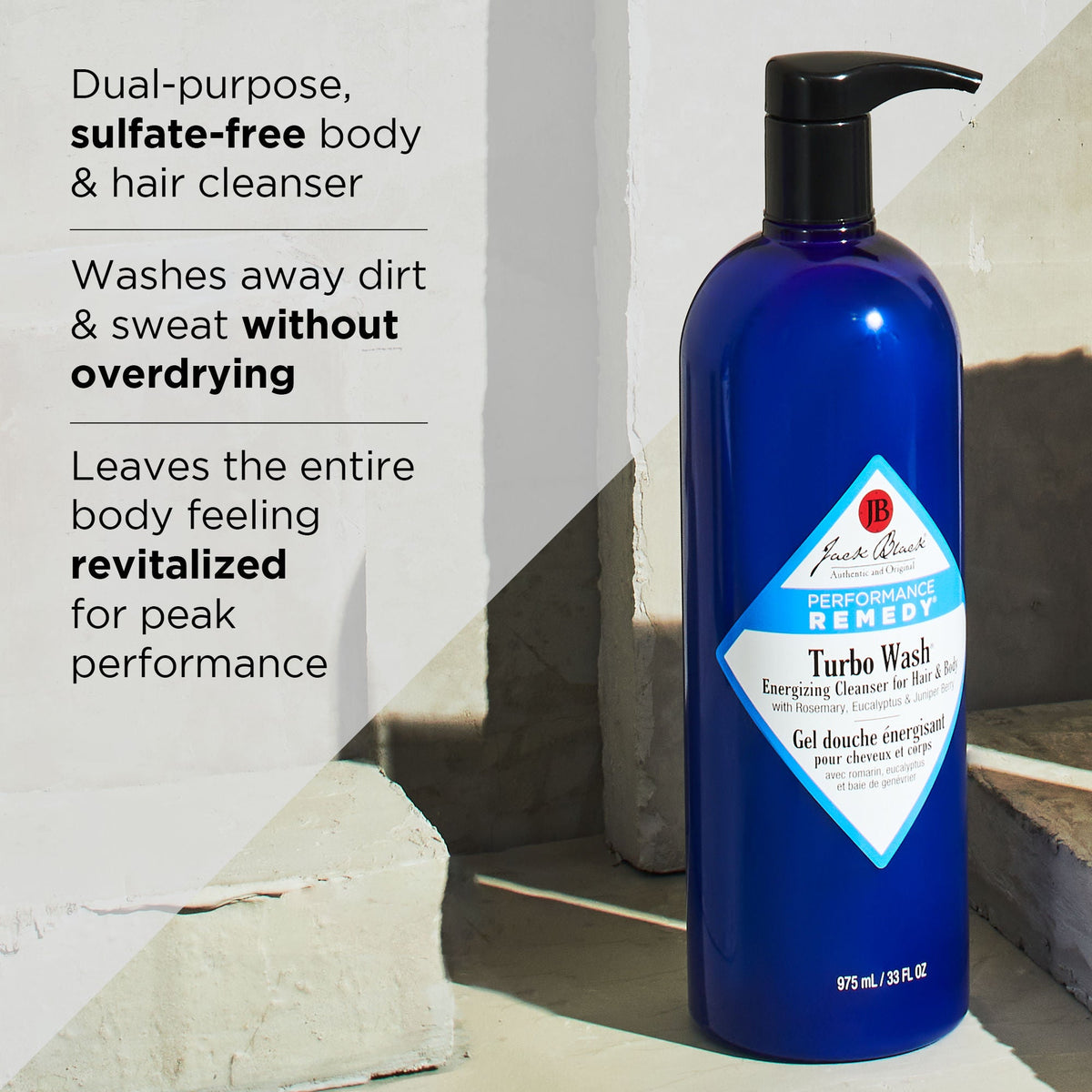 Turbo Wash Energizing Cleanser for Hair and Body