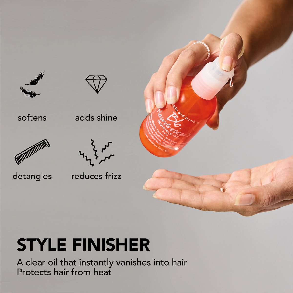 Hairdresser's Invisible Oil Frizz Reducing Hair Oil