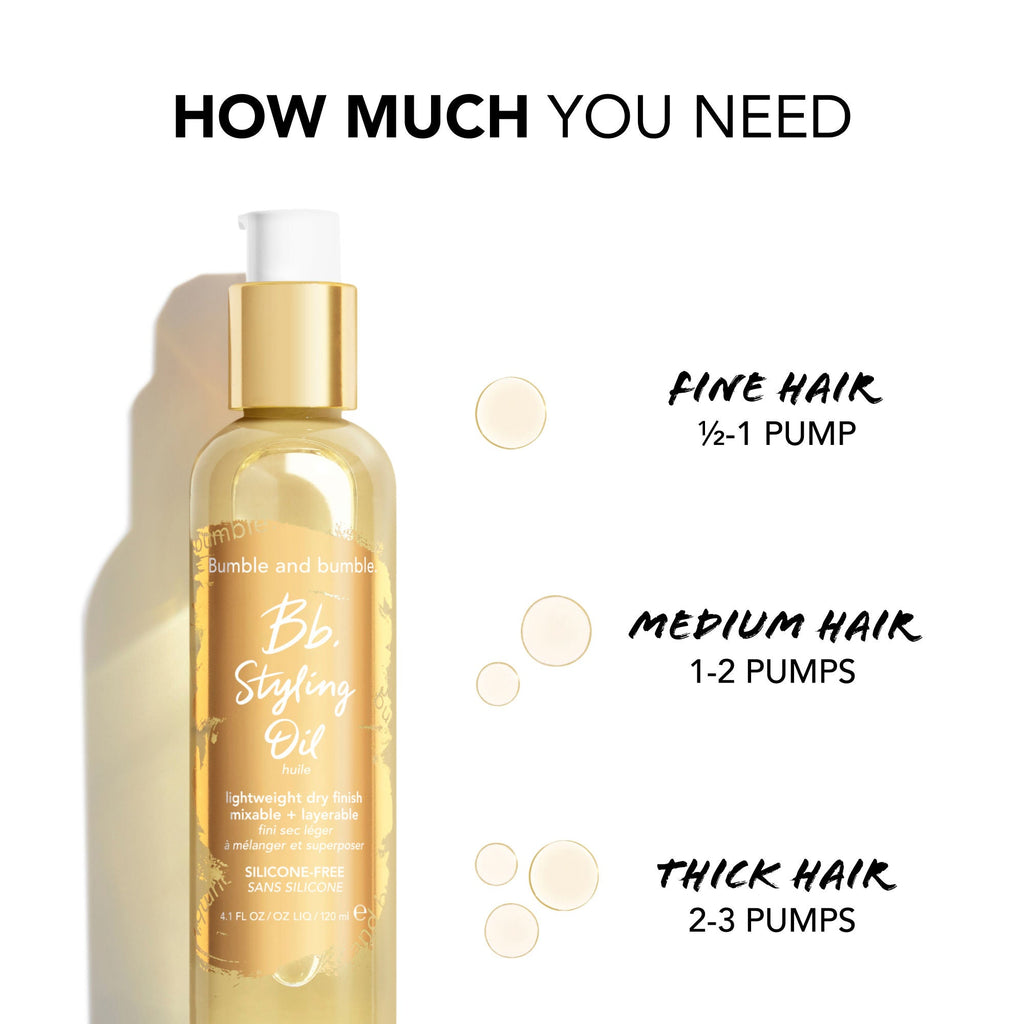 Styling Oil for Split End Prevention + Anti-Frizz