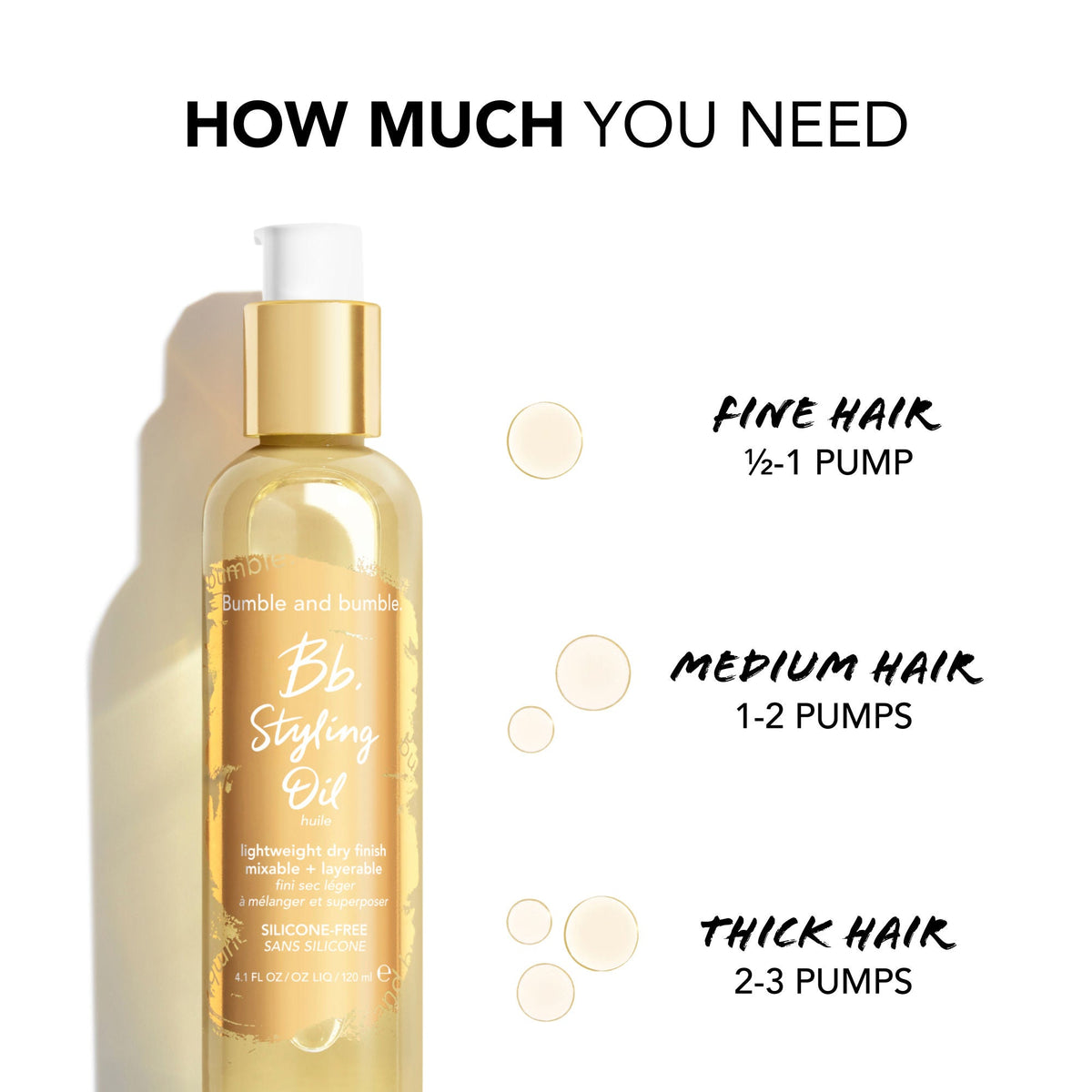 Styling Oil for Split End Prevention + Anti-Frizz