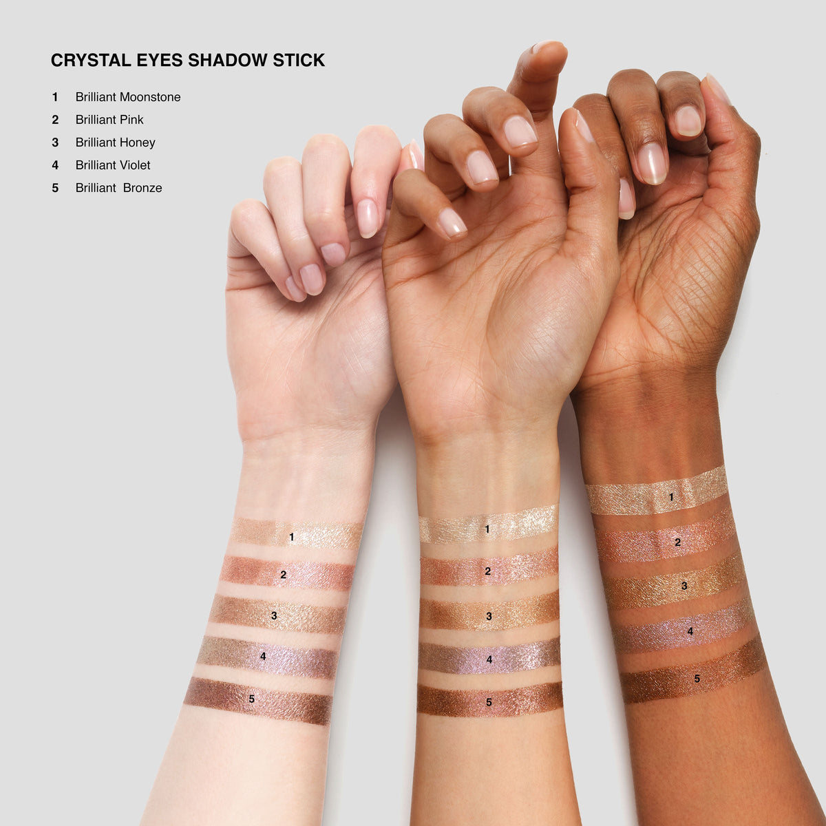 Crystal Eyes Shimmer Eyeshadow Stick
